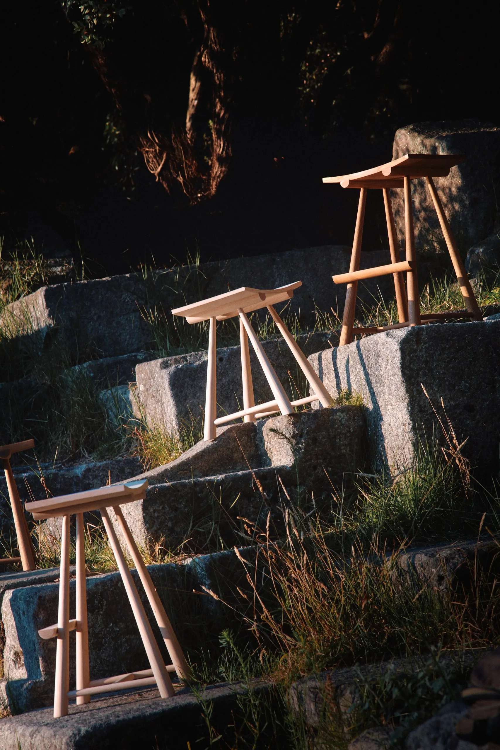 Stool collection for Isola Design Festival London, Porto, Portugal 2025, imagem 28 de 42