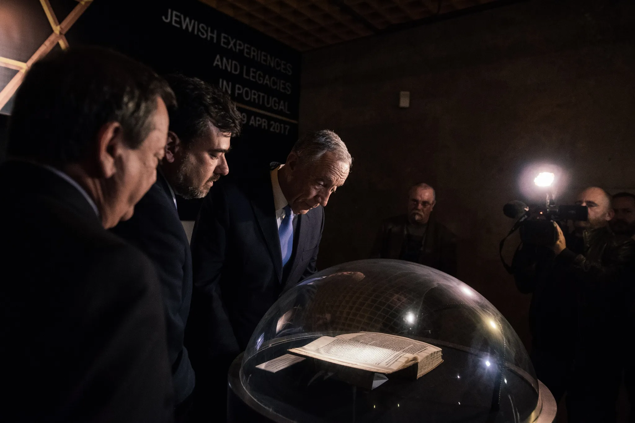 Opening of an exhibition on Jewish life in Portugal, Lisbon