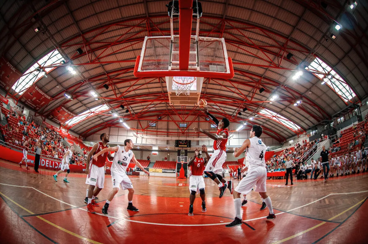 Basketball, Portuguese league, SL Benfica, Portugal 2015