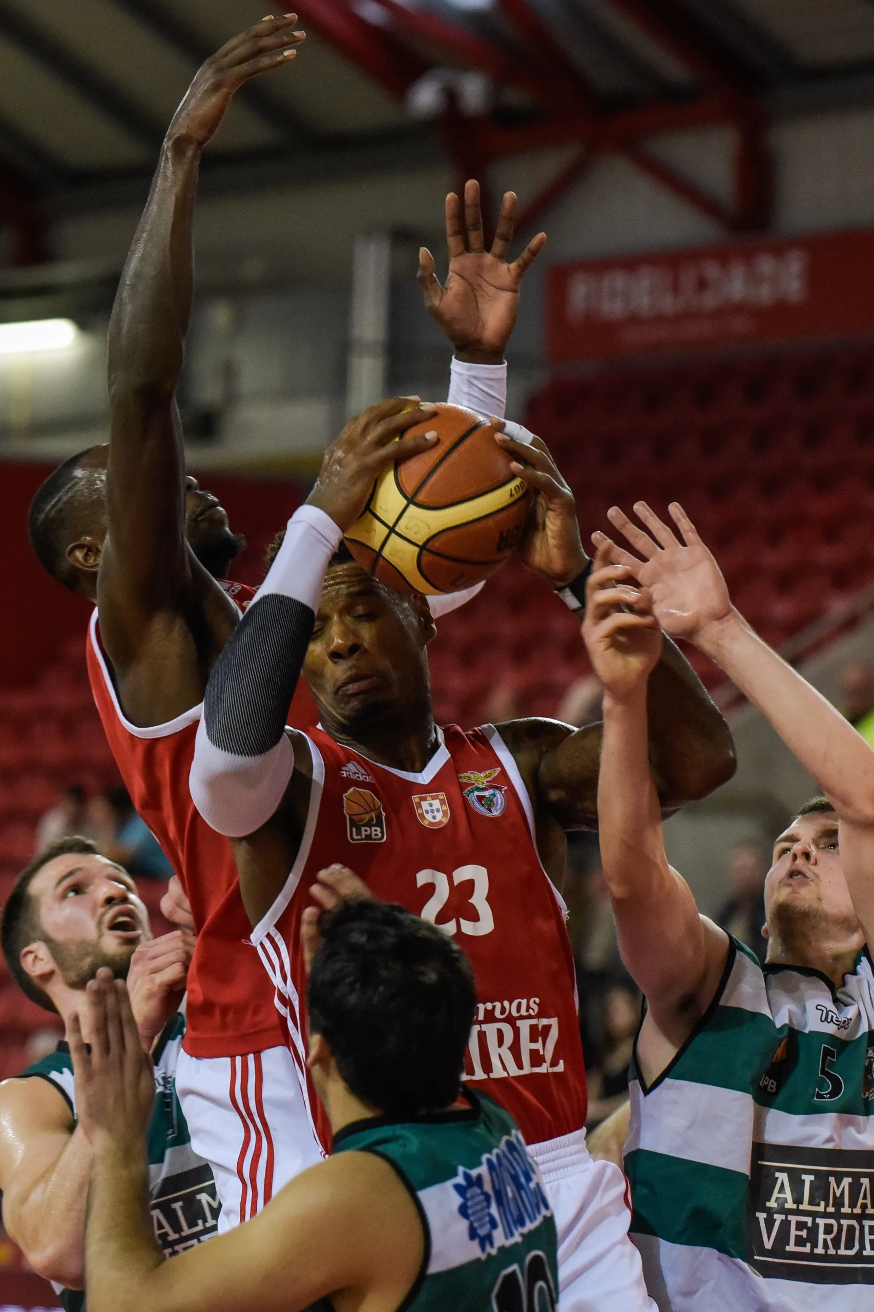 Basketball, SL Benfica, at the Luz arena, Portugal 2016, image 14 of 66