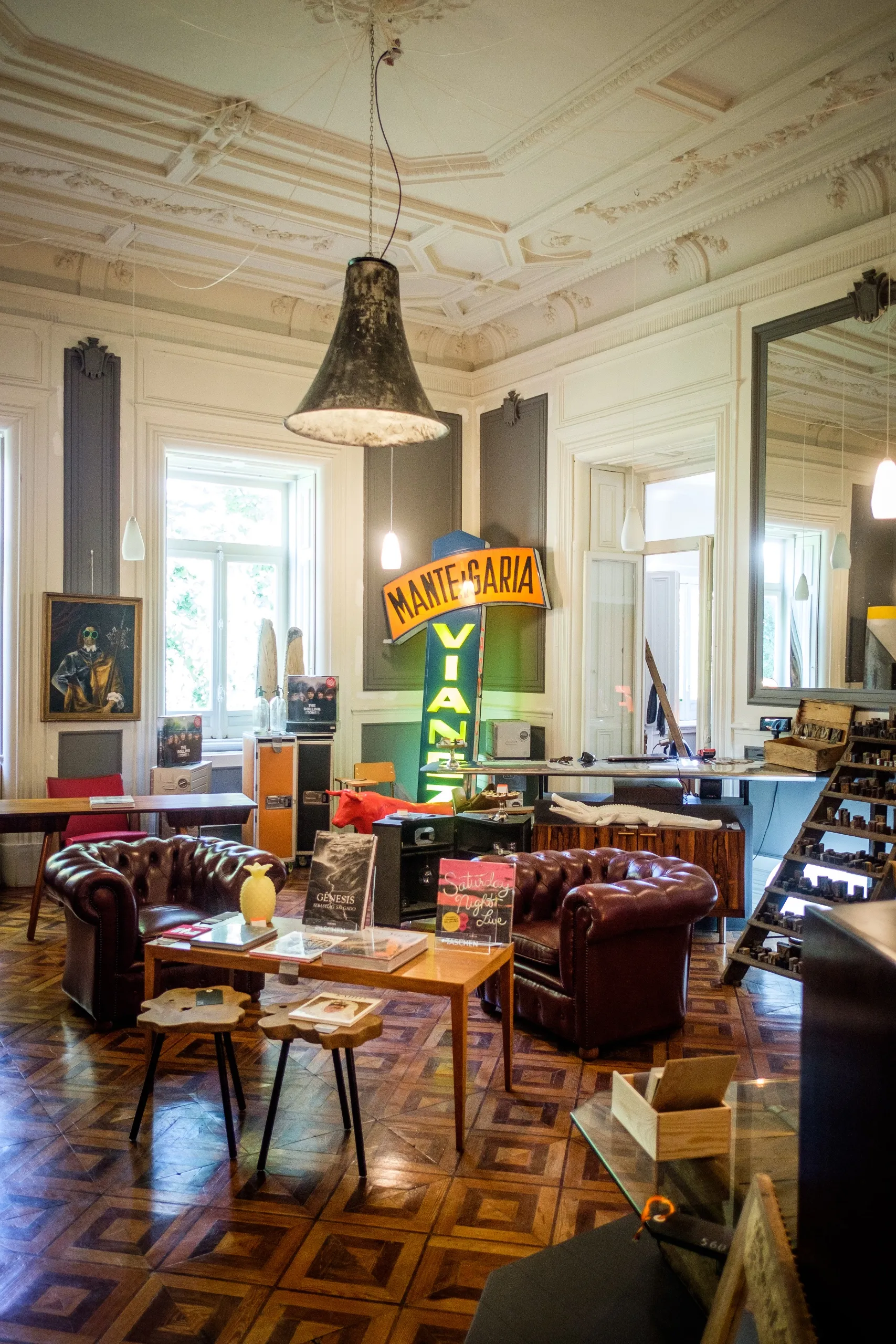 An art studio full of vintage pieces, "intimo" in Lisbon, 2015, image 20 of 40